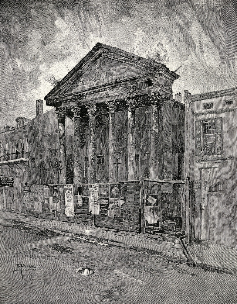 The Old Bank in Toulouse Street Fine Art Print - 1883
