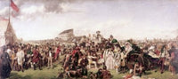 Derby Day 1858 Fine Art Print by William Powell Frith