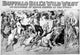 Buffalo Bill Wild West Show Lithograph Poster Print (1899)