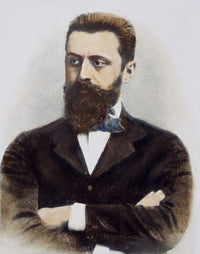 Theodor Herzl Fine Art Print - Hungarian Zionist Leader