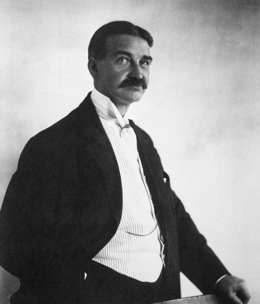 Lyman Frank Baum 1908 Photograph by Dana Hull - Fine Art Print