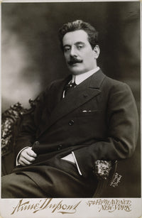 Giacomo Puccini 1908 Fine Art Print by Granger Collection