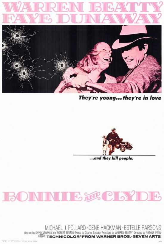 Bonnie & Clyde Movie Poster (11x17) | Posterazzi