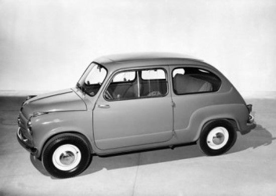 High Angle View of a Fiat Fine Art Print