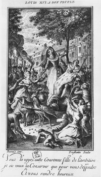 Marie-Olympe De Gouges Allegorical Engraving Poster Print