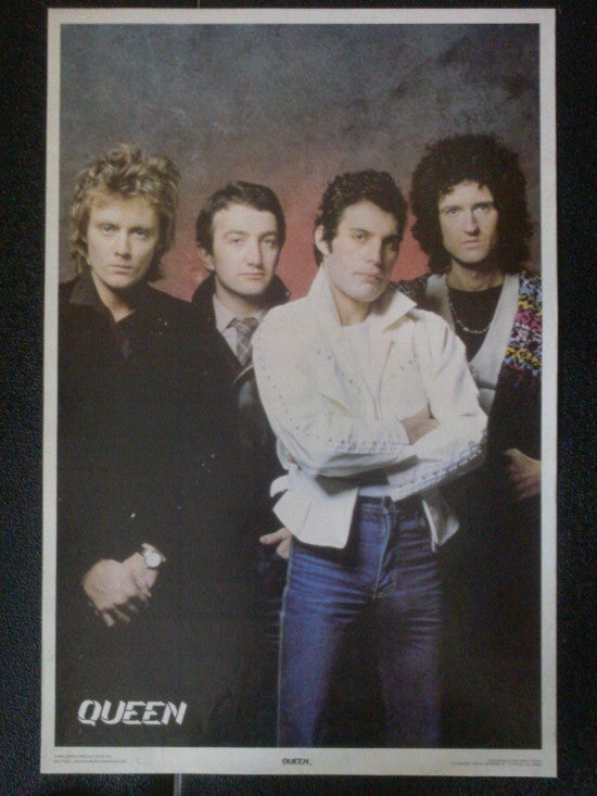 Queen Promotional Poster - Rock Music Legend Decor