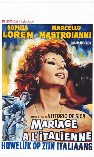 Marriage - Italian Style Movie Poster (11x17) - Item #MOV412634
