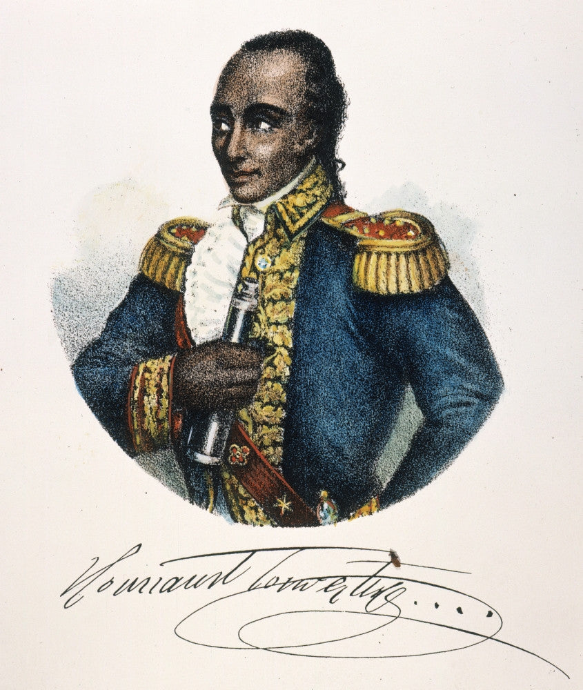 Toussaint L'Ouverture Fine Art Print - 19th Century Lithograph