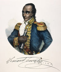Toussaint L'Ouverture Fine Art Print - 19th Century Lithograph