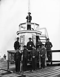 Civil War Signal Corps Fine Art Print by William Morris Smith