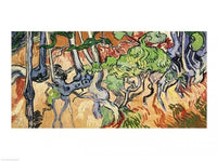 Tree Roots Fine Art Print by Vincent Van Gogh - 1890