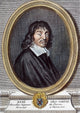 Rene Descartes Fine Art Print - 18th Century French Engraving