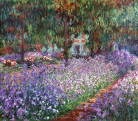 Monet's Giverny Garden Fine Art Print by Claude Monet