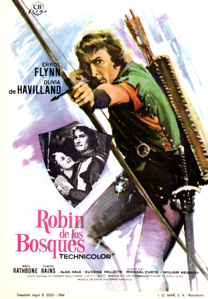 The Adventures Of Robin Hood Fine Art Print - Multiple Sizes