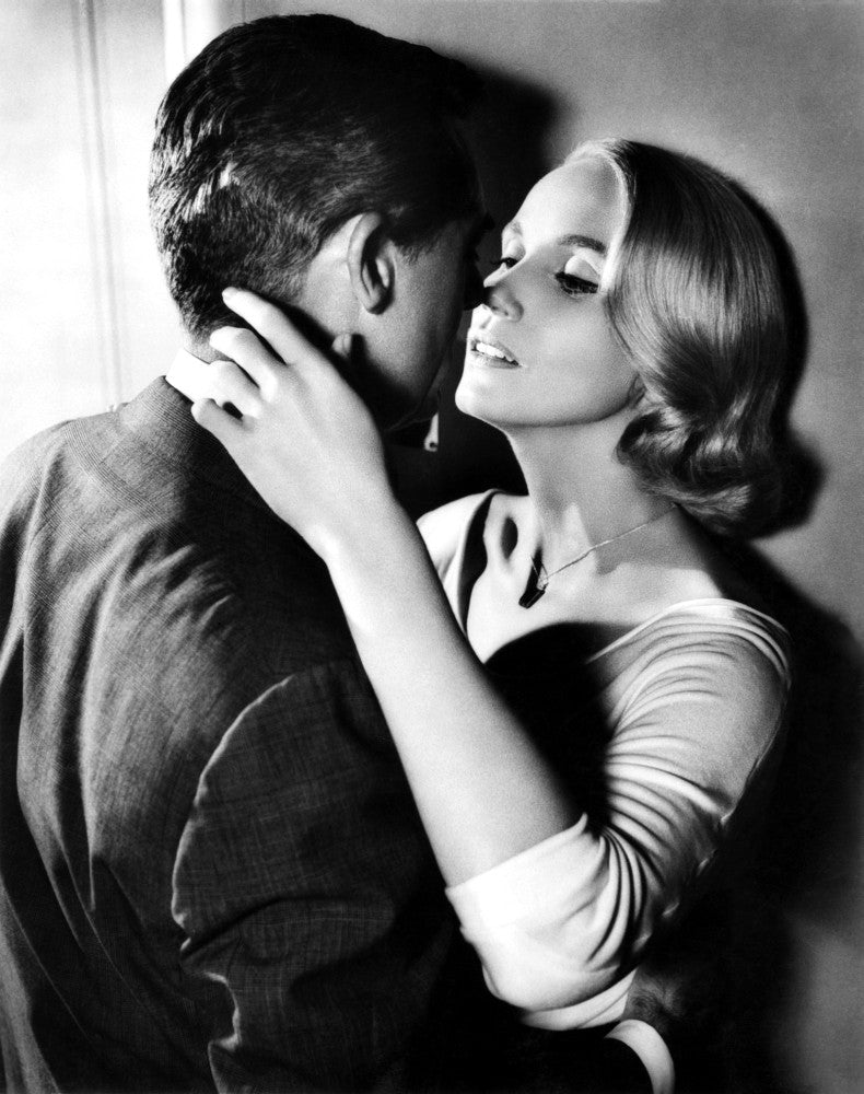 North By Northwest Fine Art Print Featuring Cary Grant and Eva Marie Saint