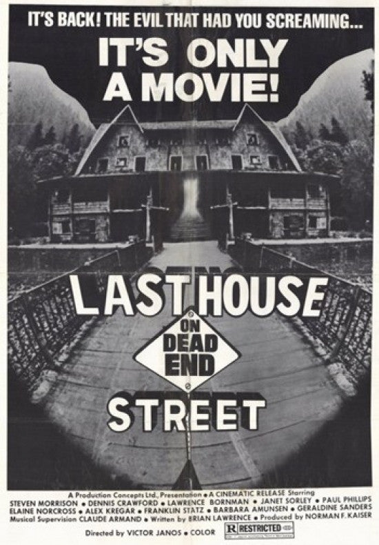 Last House on Dead End Street Movie Poster 11x17
