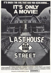 Last House on Dead End Street Movie Poster 11x17