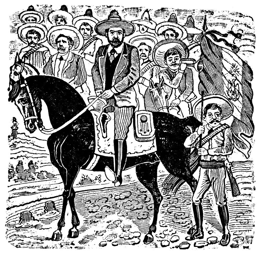 Francisco Indalecio Madero Fine Art Print by Jose G. Posada