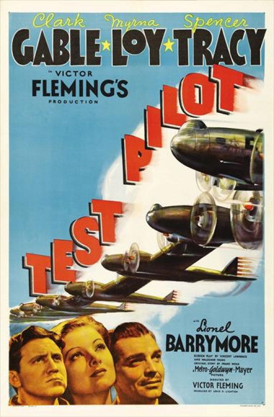 Test Pilot Movie Poster Print - 27x40 | Posterazzi