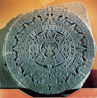 Aztec Calendar Stone Fine Art Print - Multiple Sizes Available