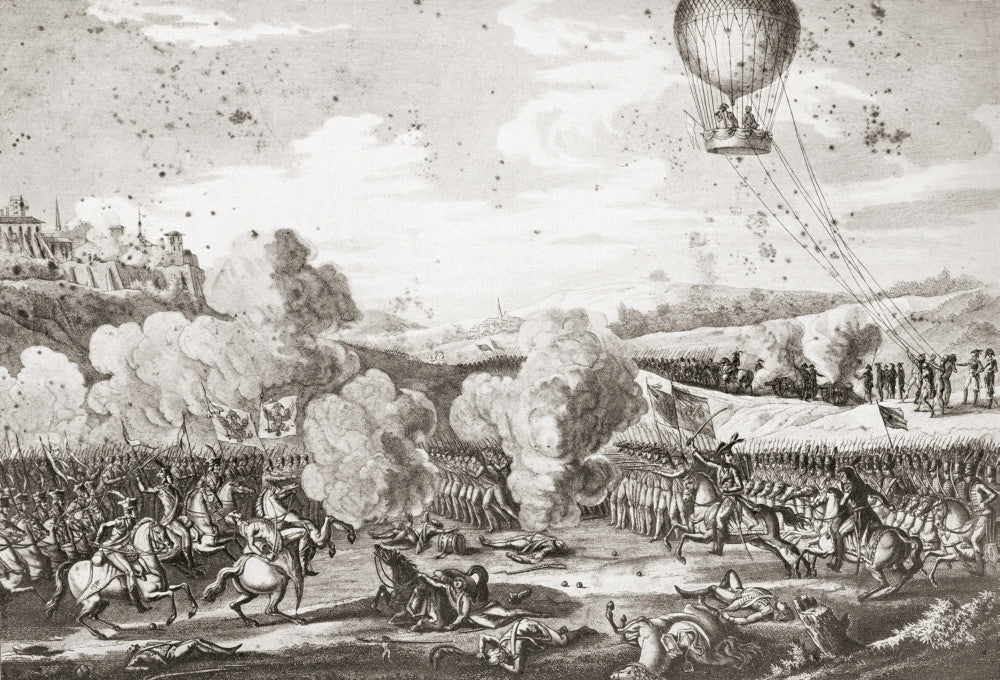 Battle of Fleurus Fine Art Print - Contemporary Artwork