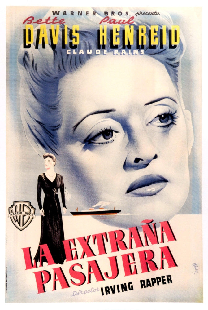 Now Voyager Movie Poster Fine Art Print - Bette Davis 1942