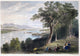 Hyde Park, New York, 1837 Engraving Print by Granger Collection