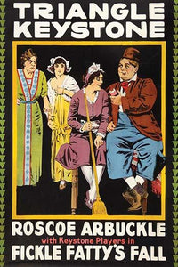 Fatty Arbuckle with Three Women Poster Print - Unknown Artist