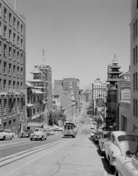 San Francisco Street Scene Fine Art Print | Posterazzi