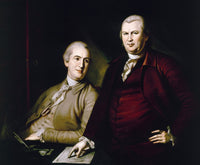 Robert Morris and Gouverneur Morris Fine Art Print by Charles Willson Peale