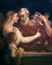 Anthony & Cleopatra Fine Art Print by Padovanino - Staatsgalerie