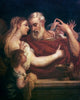 Anthony & Cleopatra Fine Art Print by Padovanino - Staatsgalerie