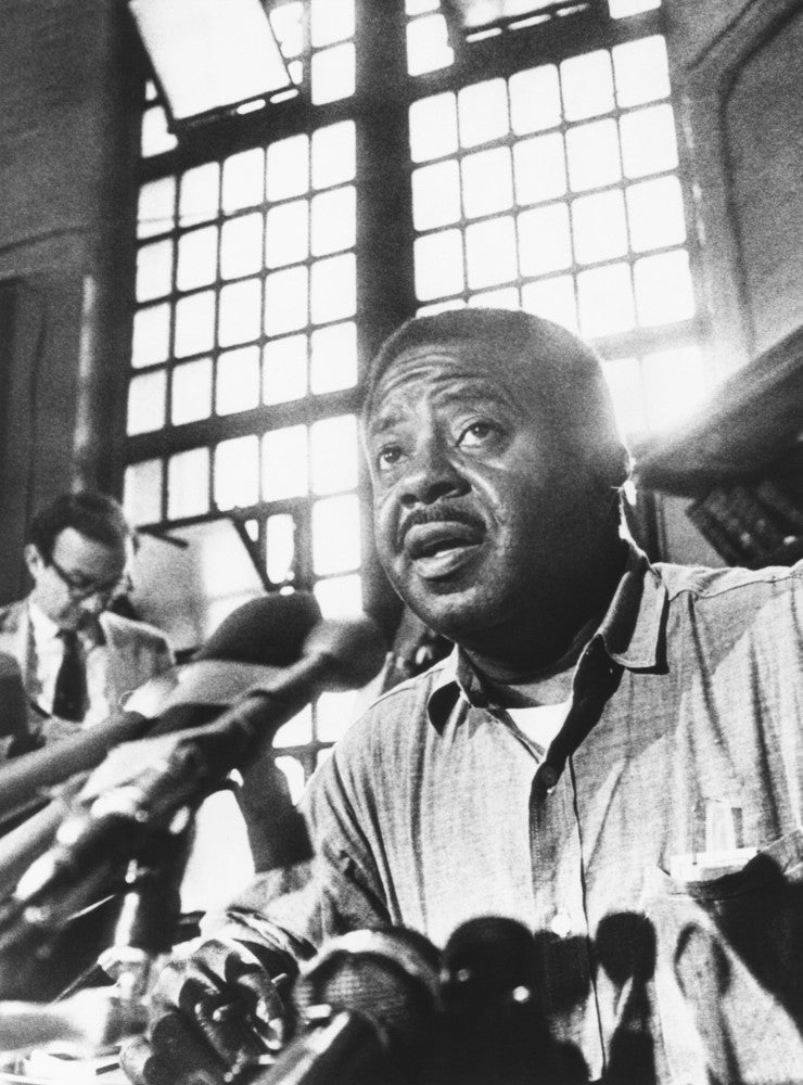 Rev. Ralph Abernathy Inspirational History Poster Print