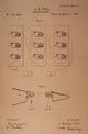 Alexander Graham Bell's 1876 Telephone Patent Drawing Poster Print