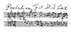 Bach Prelude No. 7 Autograph Manuscript Fine Art Print by Granger Collection
