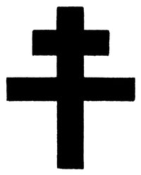 The Patriarchal Cross Fine Art Print by Granger Collection