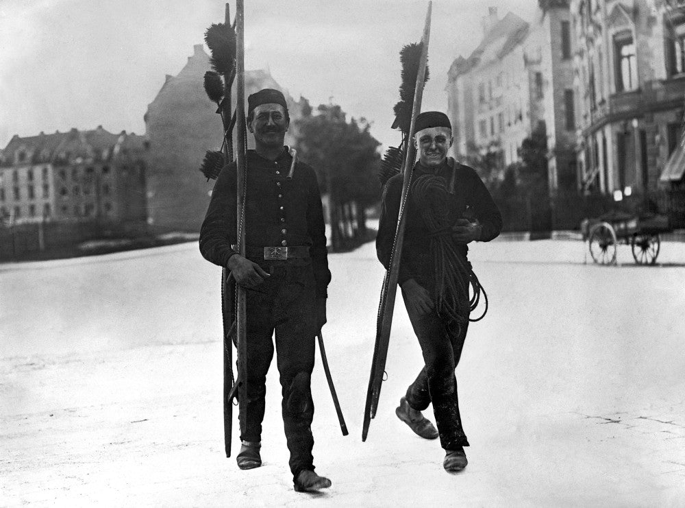 Berlin: Chimney Sweeps Fine Art Print - Historic Photograph