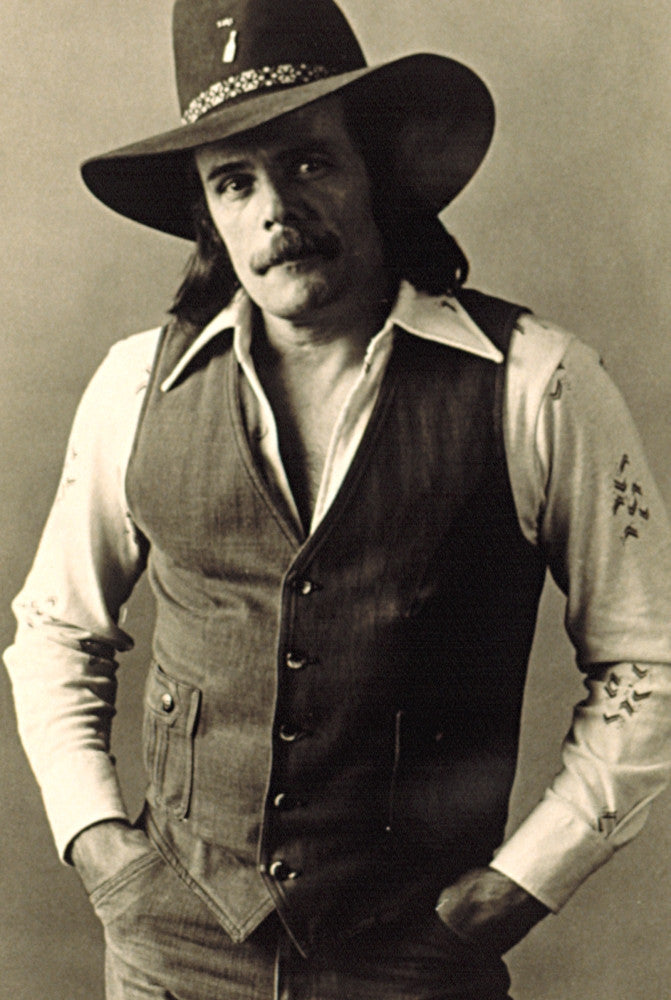 Johnny Paycheck Poster Print - Music Legend Artwork