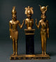Trinity of Osorkon II: Osiris with Isis and Horus Fine Art Print - Louvre
