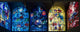 Stained Glass Chagall Windows Fine Art Print - Hadassah Medical Centre, Jerusalem