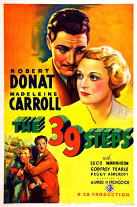 The 39 Steps Movie Poster Fine Art Print - 1935 Classic