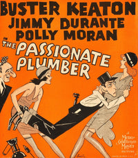 The Passionate Plumber Movie Poster Print featuring Jimmy Durante and Buster Keaton