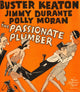 The Passionate Plumber Movie Poster Print featuring Jimmy Durante and Buster Keaton