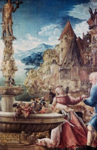 The Rest on the Flight to Egypt Fine Art Print by Albrecht Altdorfer