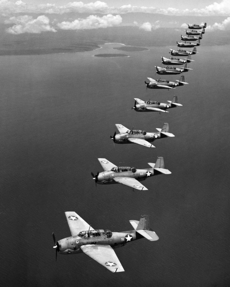 Avenger Bombers 1943 Fine Art Print by Granger Collection