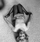 Mitzi Gaynor Laying with Feet Back Photo Print - Multiple Sizes Available