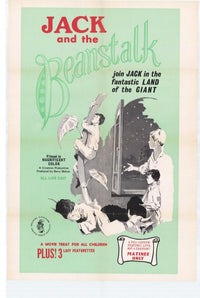 Jack and the Beanstalk Movie Poster Print (27x40) | Posterazzi