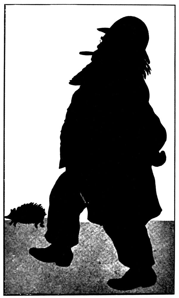 Johannes Brahms Silhouette Fine Art Print by Otto Bohler