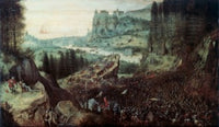 The Suicide of Saul Fine Art Print by Pieter Bruegel the Elder