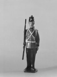 Close-Up Toy Soldier Fine Art Print - Multiple Sizes Available